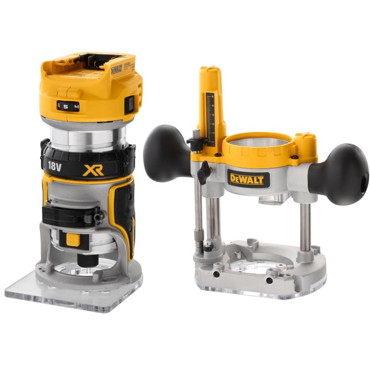 Frezarka górnowrzecionowa 8mm 18V body DeWALT