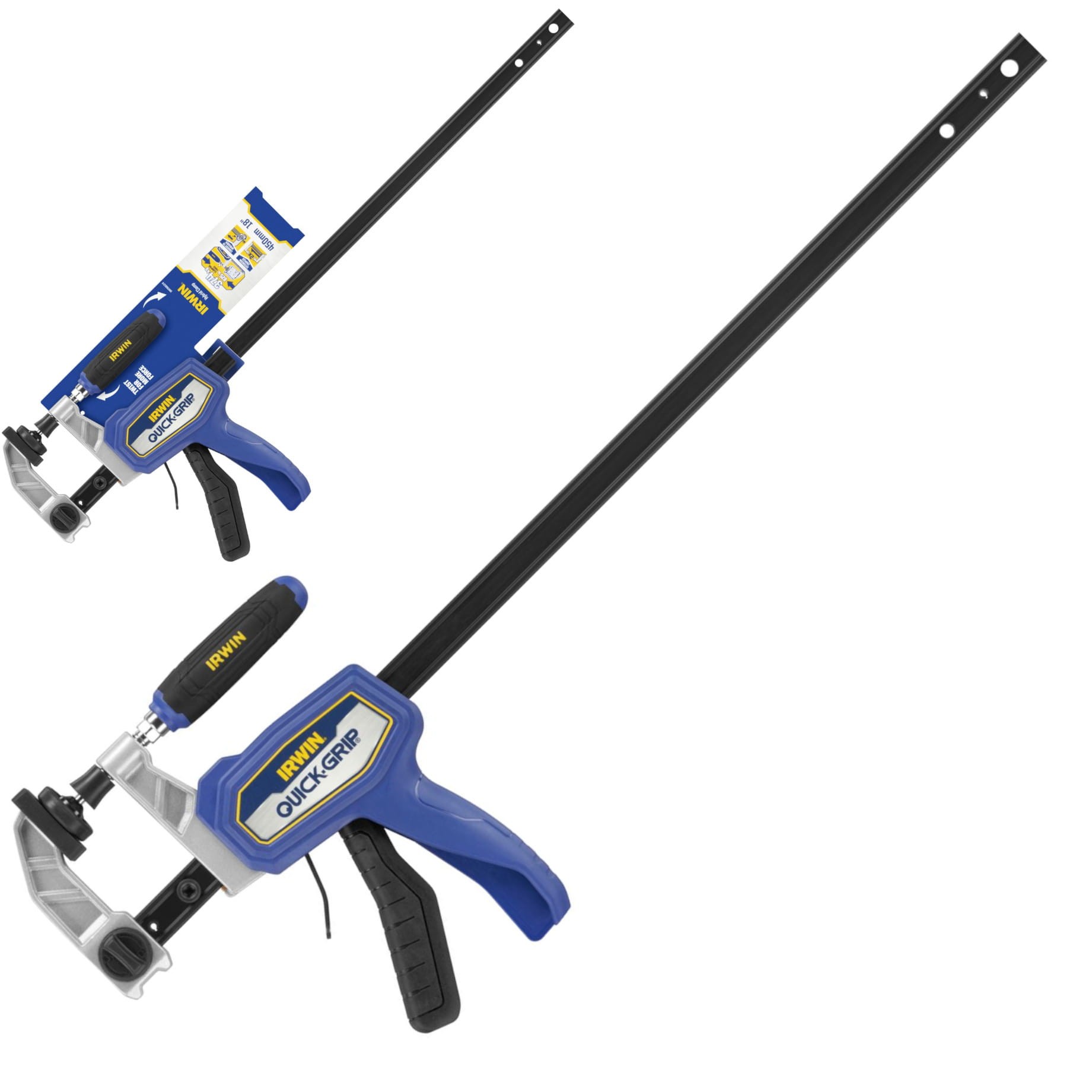 IRWIN IWHT83013-0 Ścisk szybkozaciskowy 2w1 450mm Quick-Grip