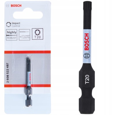 Bit udarowy 50mm T20 Impact Control BOSCH - 1 szt.