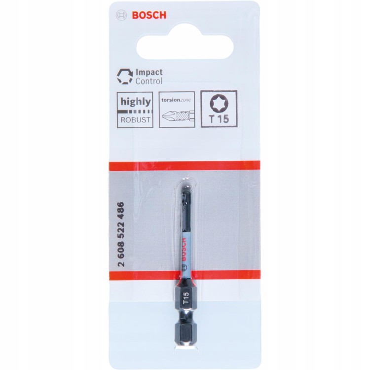 Bit udarowy 50mm T15 Impact Control