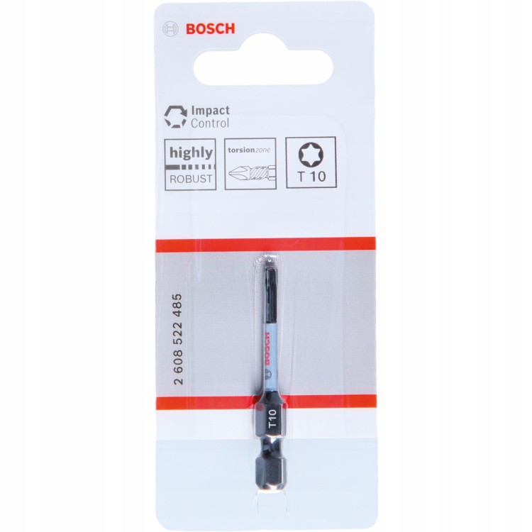BOSCH Bit udarowy 50mm T10 Impact Control