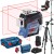 BOSCH GLL 3-80 C Laser liniowy czerwony 3x360° + Tyczka + Statyw + Uchwyt