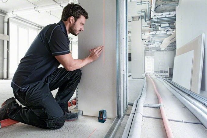 zastosowanie lasera BOSCH