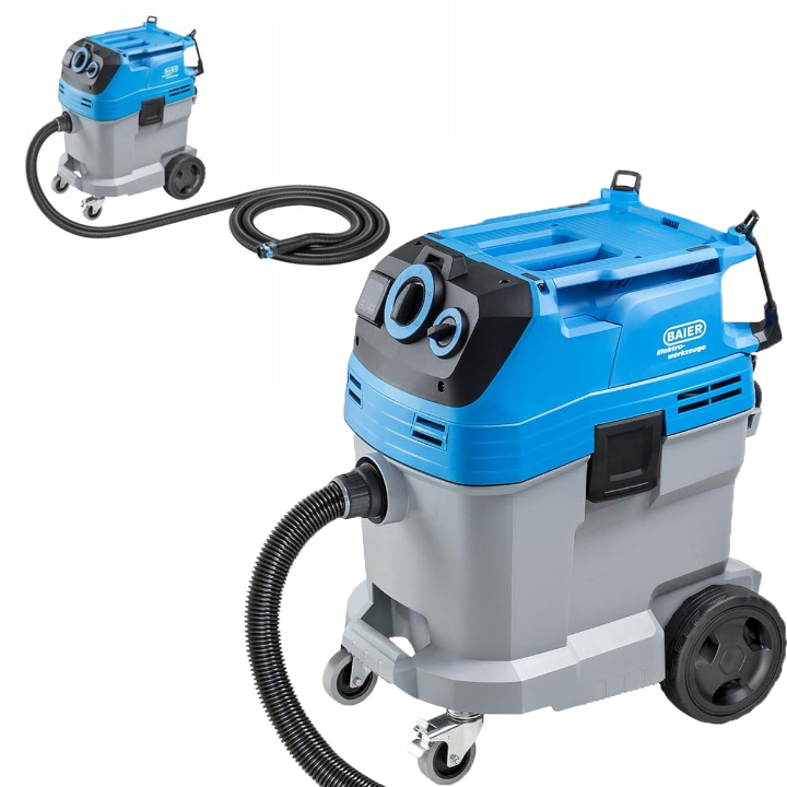 BAIER BSS 606L Odkurzacz przemysłowy na sucho/mokro 30L 1380W 74 l/s