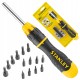 STANLEY STHT0-62574 Wkrętak z grzechotką i wymiennymi końcówkami 20el
