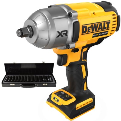 DEWALT DCF900N Klucz udarowy 18V 1/2" 1355Nm + Nasadki udarowe Geko
