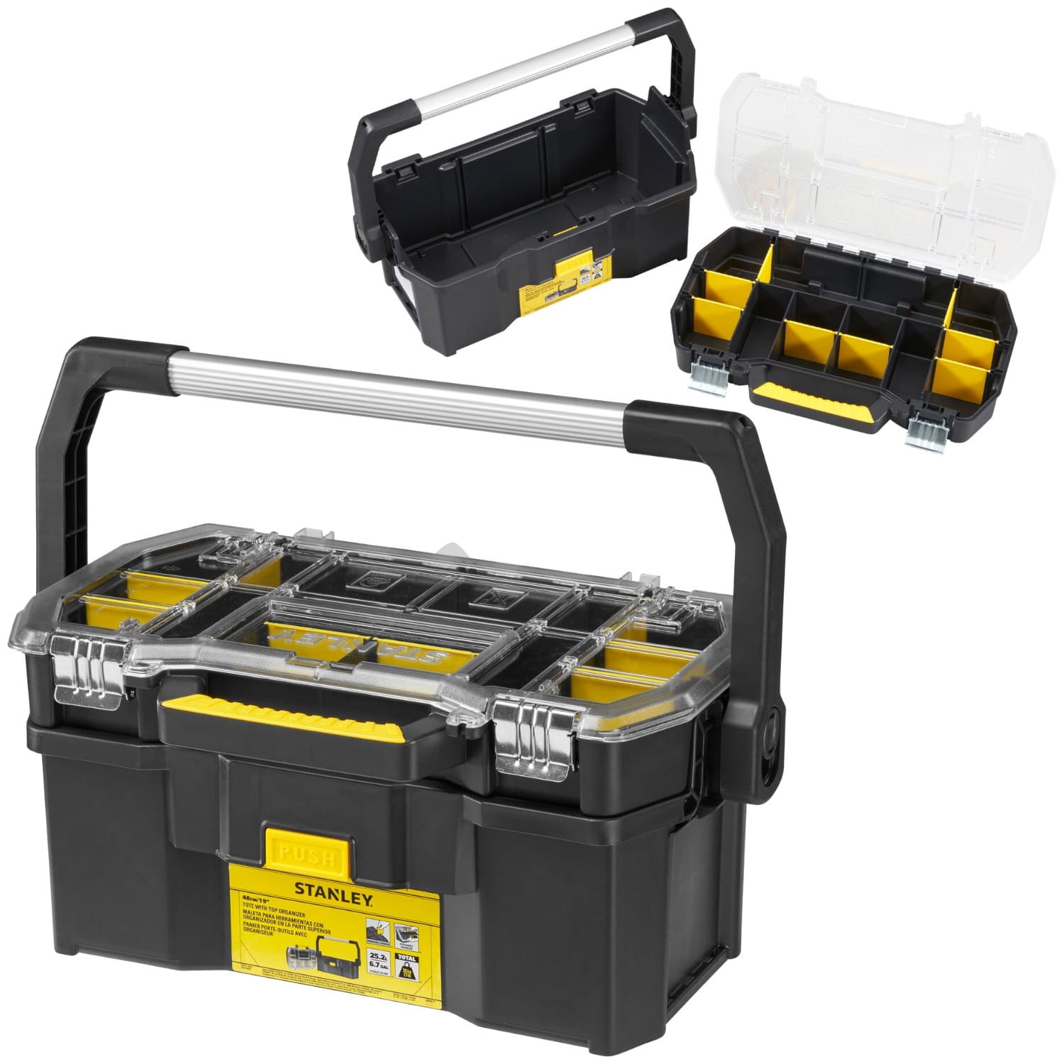 STANLEY STST1-70317 Skrzynia narzędziowa 19" z organizerem