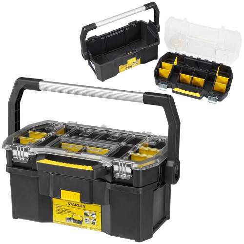 STANLEY STST1-70317 Skrzynia narzędziowa 19" z organizerem
