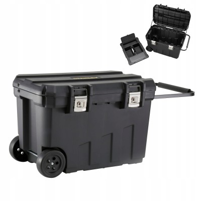 STANLEY Skrzynia na kołach metalowe zaczepy 77x48x49mm 91l