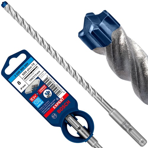 BOSCH Wiertło udarowe SDSPLUS-7X EXPERT 8x150x215mm 1szt.