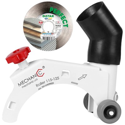 MECHANIC Osłona przeciprzecięciowa Roller 115-125 + Tarcza 125mm