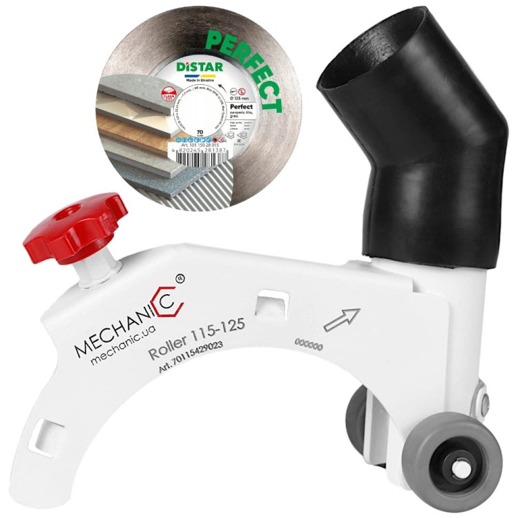 MECHANIC Osłona przeciprzecięciowa Roller 115-125 + Tarcza 125mm