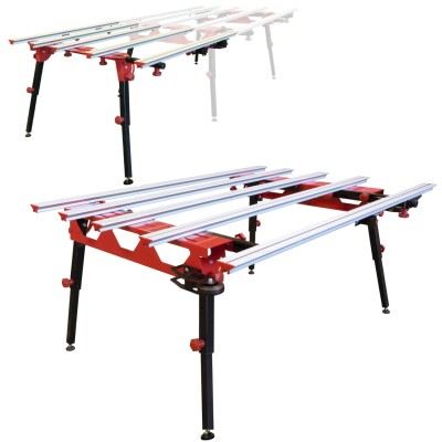 RUBI 18984 Stół roboczy Slab System Versa-Tile + przedłużenie stołu Rubi 21931