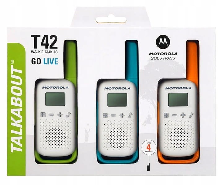 MOTOROLA T42 Radiotelefony