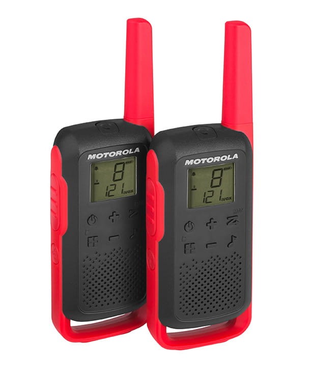 Motorola T62 radiotelefon czerwony