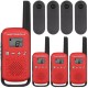 MOTOROLA T42 Krótkofalówki Walkie Talkie czerwone 4szt.