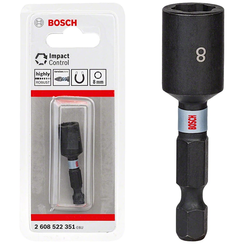 BOSCH Nasadka Impact Control Pick and Click 8mm