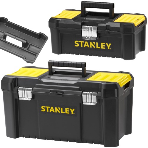 STANLEY STST1-75772 Zestaw 2 skrzyń narzędziowych 19" i 12,5" z organizerami Essential