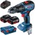 BOSCH Wiertarko-wkrętarka udarowa GSB 18V-50 aku 2x 5.0Ah