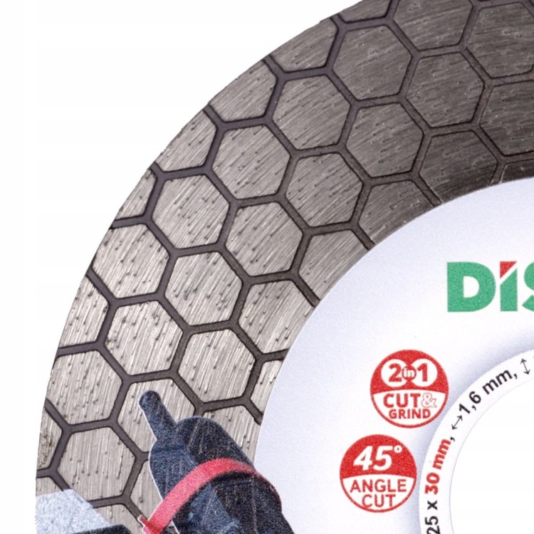 DISTAR Tarcza diamentowa Edge Dry Slider do gresu 125x30x1,6 mm