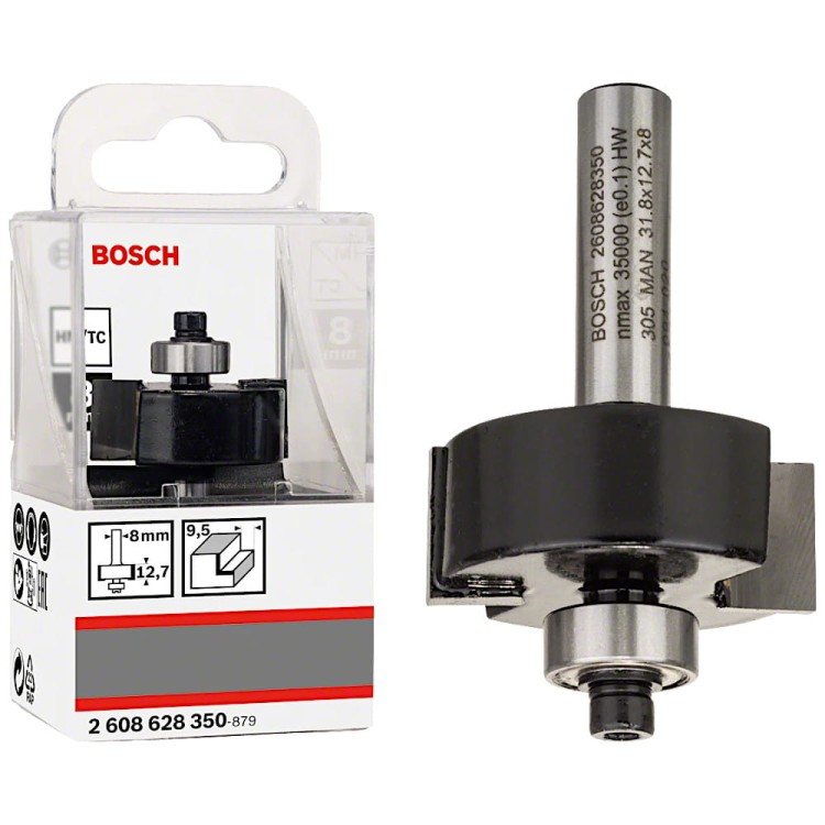BOSCH Frez do wycinania wręgów 8 x 31,8 x 54mm