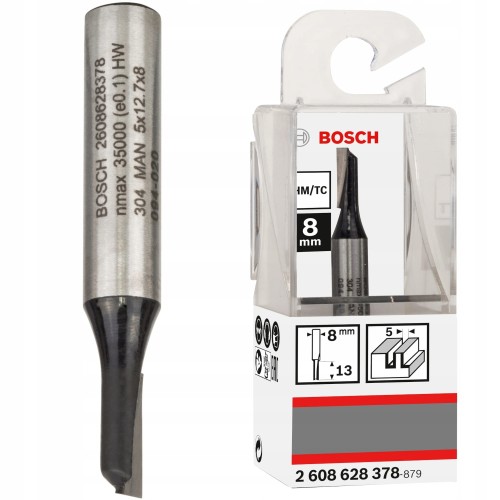 Frez prosty 8 x 5 x 51mm Bosch Standard for Wood 2608628378