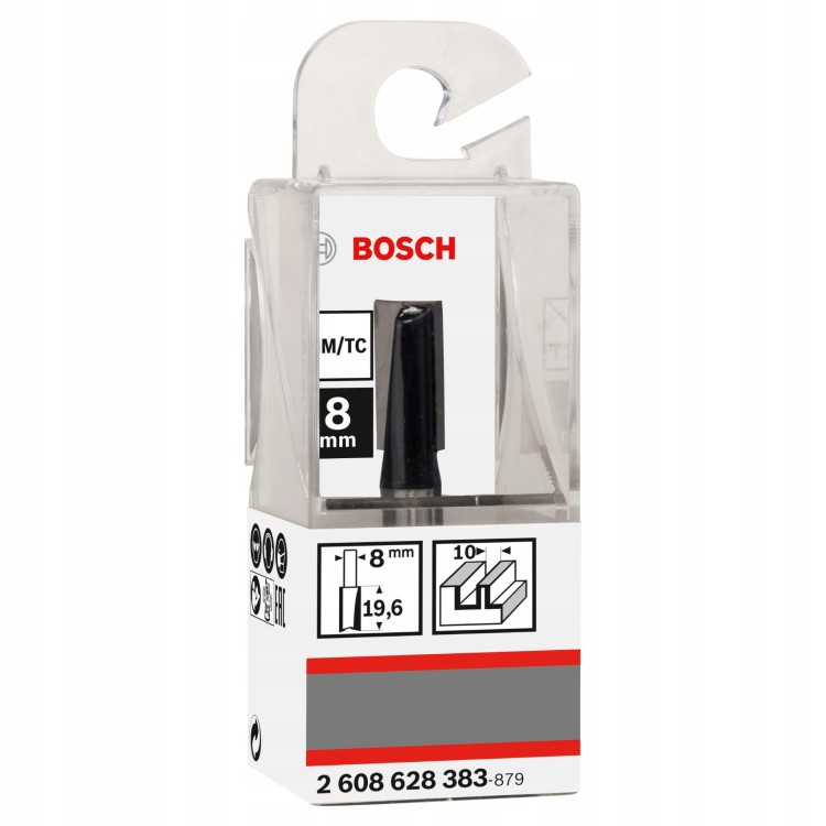 Frez prosty 8 x 10 x 51mm Bosch