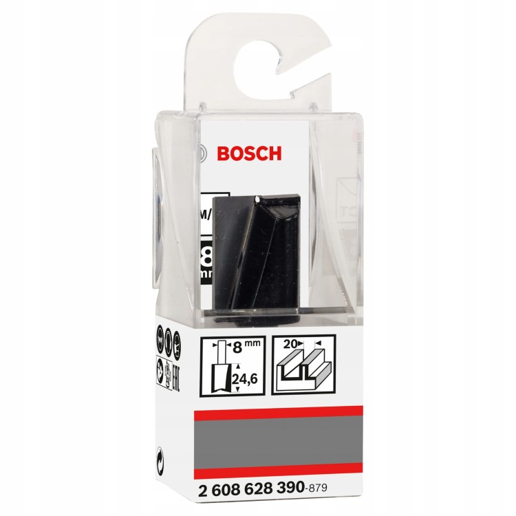 Frez prosty 8 x 20 x 56mm Bosch Standard for Wood