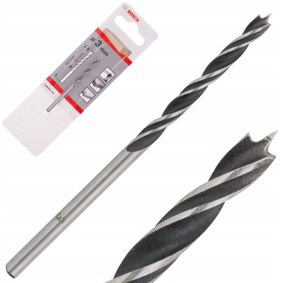Wiertło spiralne do drewna 3/30/60mm BOSCH 2608596300