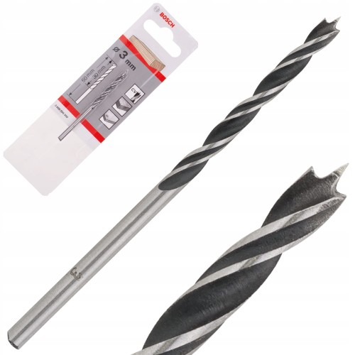 Wiertło spiralne do drewna 3/30/60mm BOSCH 2608596300