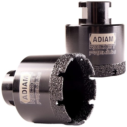 ADIAM 201377 Otwornica do płytek 68mm M14 Rocket Premium