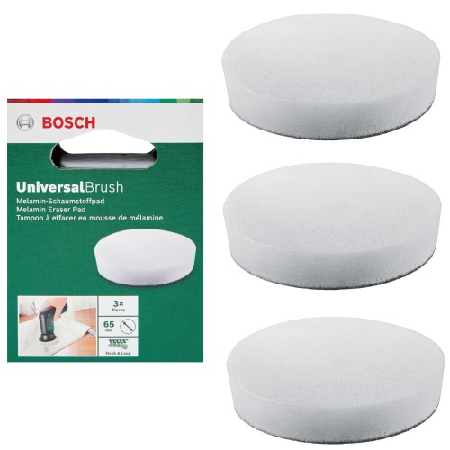 Zestaw padów kuchennych do UNIVERSALBRUSH BOSCH 1600A023L2 3szt. 65mm