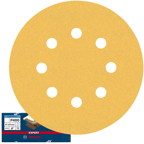 Papier ścierny C470 do szlifierek 1szt. P400 Bosch 125mm