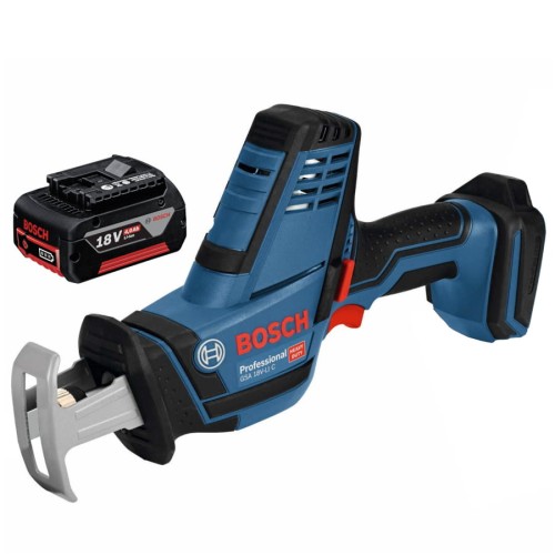 BOSCH GSA 18V-LI C Piła szablasta + aku 4Ah