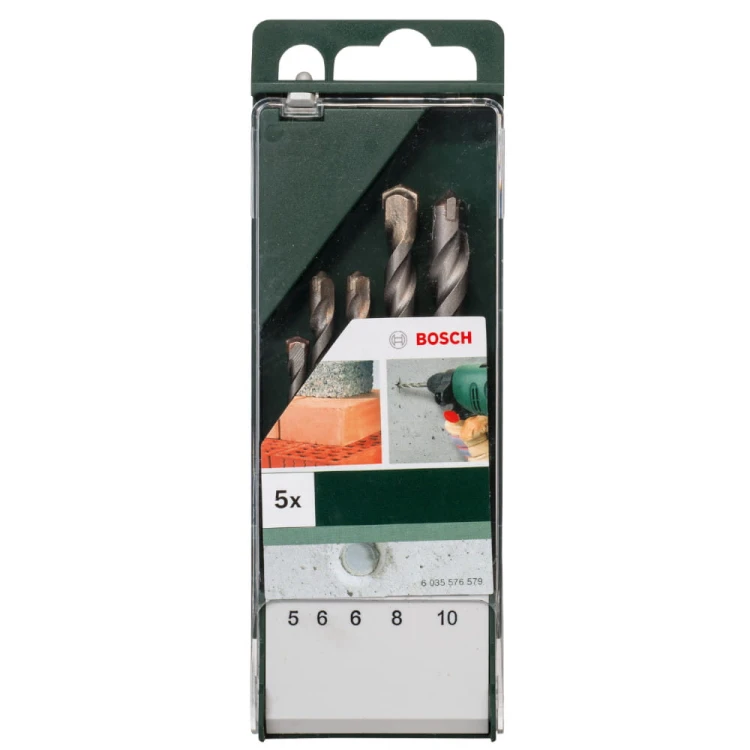 BOSCH 2609255417 5-częściowy zestaw wierteł do betonu - opakowanie