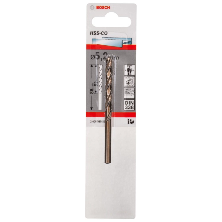 Wiertło do metalu 5,2mm Bosch