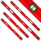 SOLA Zestaw poziomic Red 3 / Big Red 3 4szt. 60/80/120/200cm