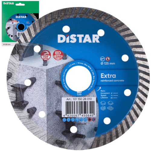 DiStar Tarcza tnąca do betonu TURBO EXTRA 125mm diamentowa
