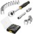 STANLEY FMMT98102-0 Zestaw nasadek + grzechotka 3/8" 18szt. PRO-STACK