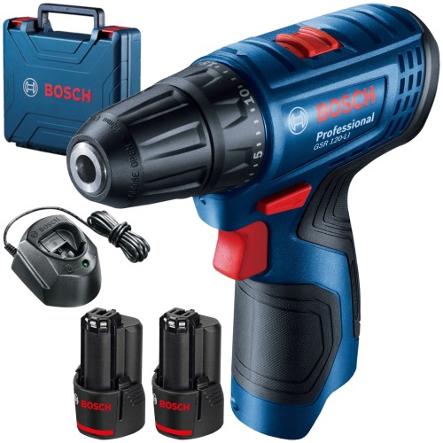 Wiertarko wkrętarka akumulatorowa 12V 2x 2.0Ah Bosch GSR 120-LI