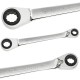Klucz oczkowy z grzechotką 4w1 180mm Expert by Facom E110944
