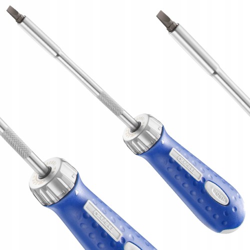 Wkrętak grzechotkowy z uchwytem do końcówek Expert by Facom E160801