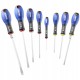 Zestaw wkrętaków do śrub z rowkiem i PHILLIPS Expert E160904 8szt.