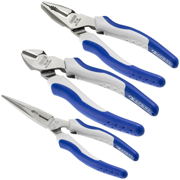 Zestaw 3 szczypiec dla mechanika Expert by Facom E080816