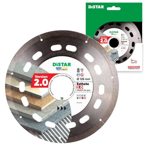DISTAR Tarcza diamentowa do ceramiki gresu 1A1R ESTHETE 2.0 125X22,23mm