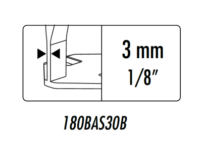 RAIMONDI 180BAS30B0250 Klipsy do systemu poziomowania płytek RLS HD 3mm