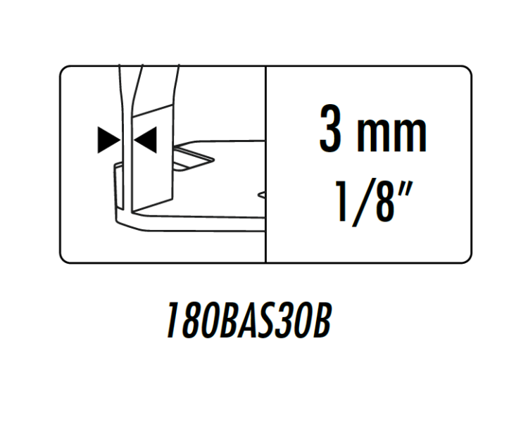 RAIMONDI 180BAS30B0250 Klipsy do systemu poziomowania płytek RLS HD 3mm