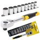 STANLEY STMT82671-0 Klucz grzechotka 1/2'' + nasadki dwunastokątne