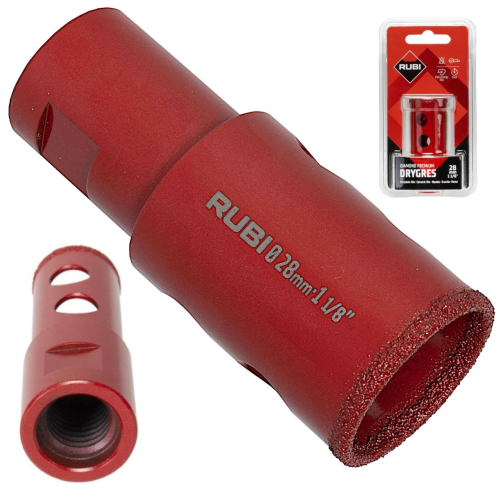 Rubi 06972 Otwornica wiertło diamentowe Drygres Premium 28mm M14