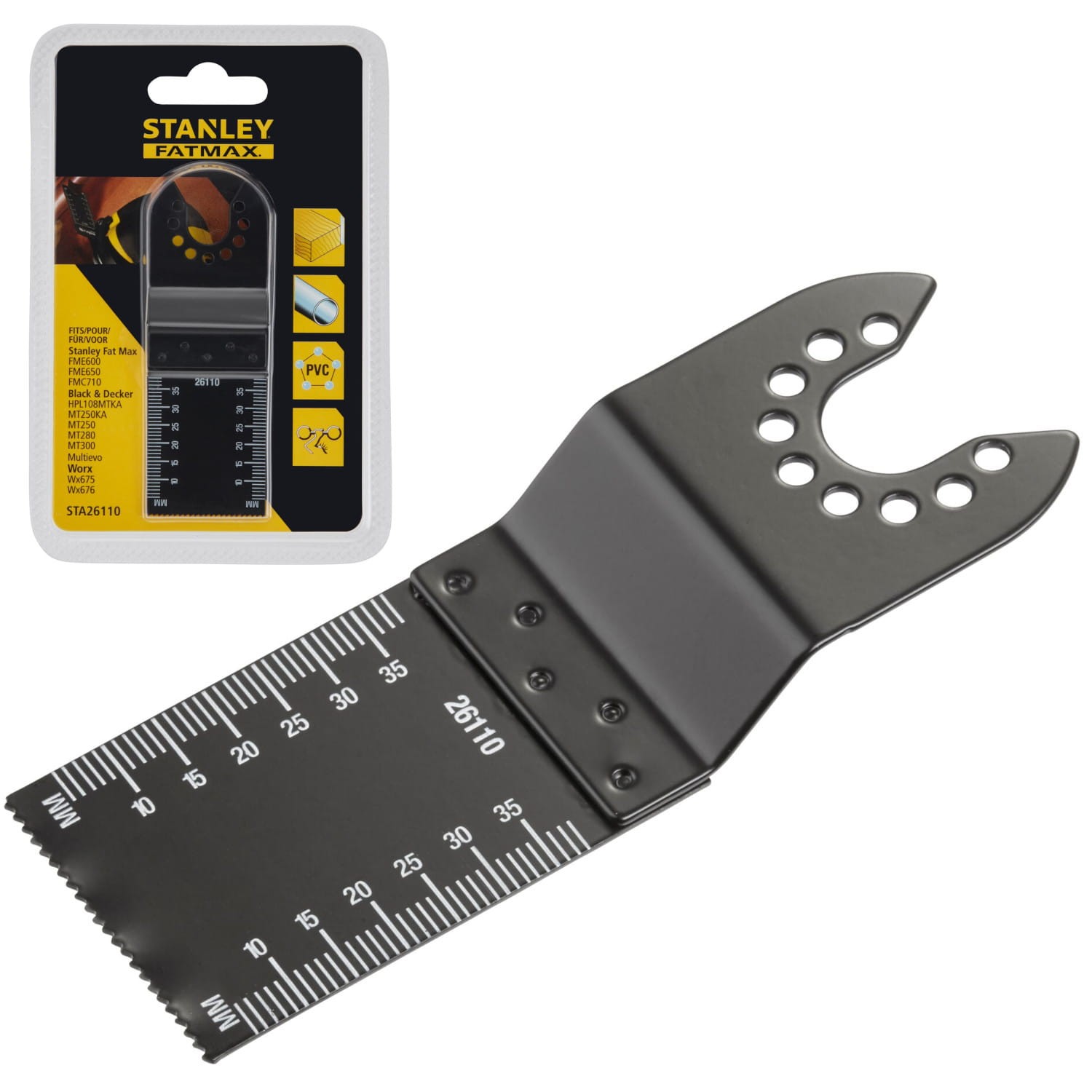 Brzeszczot do narzędzi wielofunkcyjnych 18TPI 32x40mm Stanley STA26110